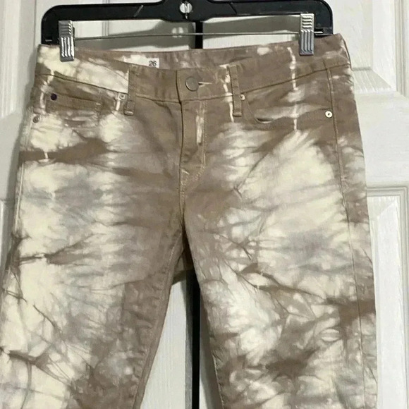 Gap 1969 cotton stretch always skinny tie dye jeans size 26 - Picture 1 of 14